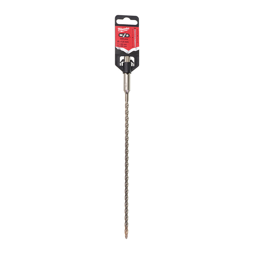 5. 5x260 mm Sds-Plus MS2 Seri 2 Elmaslı Matkap Ucu - 1
