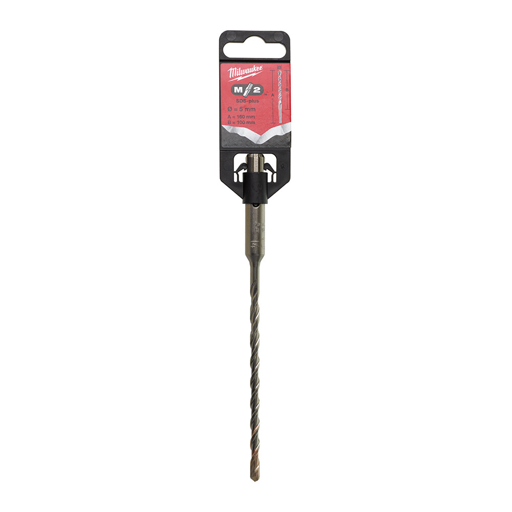 5. 0x160 mm Sds-Plus MS2 Seri 2 Elmaslı Matkap Ucu - 1