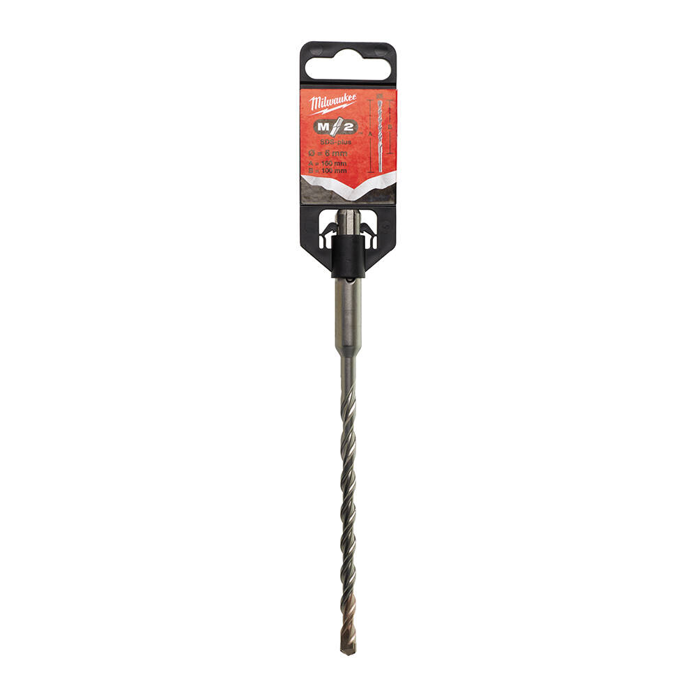 6x160 mm Sds-Plus MS2 Seri 2 Elmaslı Matkap Ucu - 1