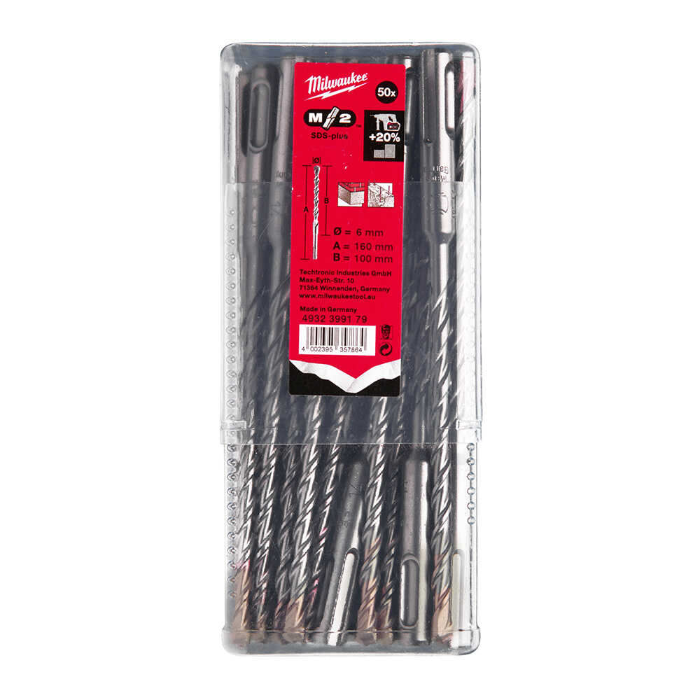 6x160 Mm Sds-plus Ms2 Seri 2 Elmaslı Matkap Ucu  - 50