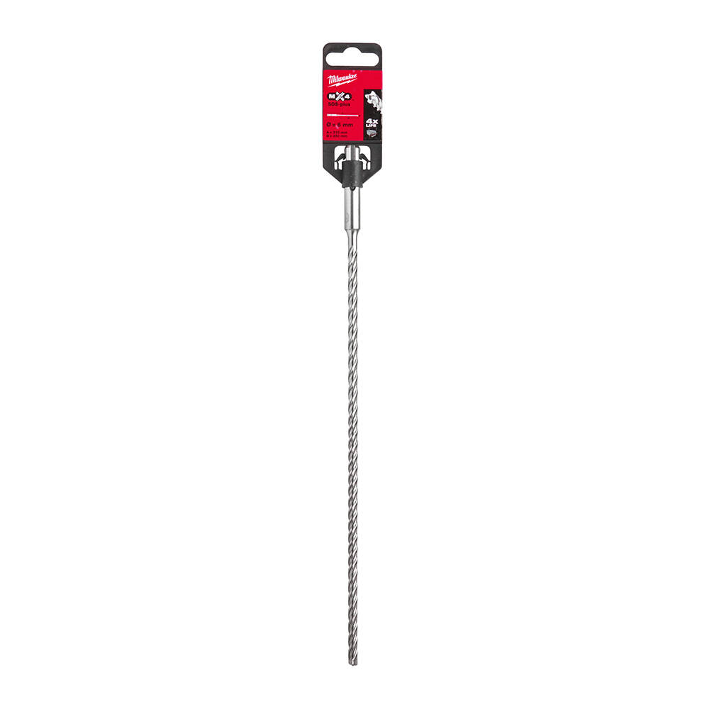 6x315 mm Sds-Plus Mx4 Serisi 4 Elmaslı Matkap Ucu - 1