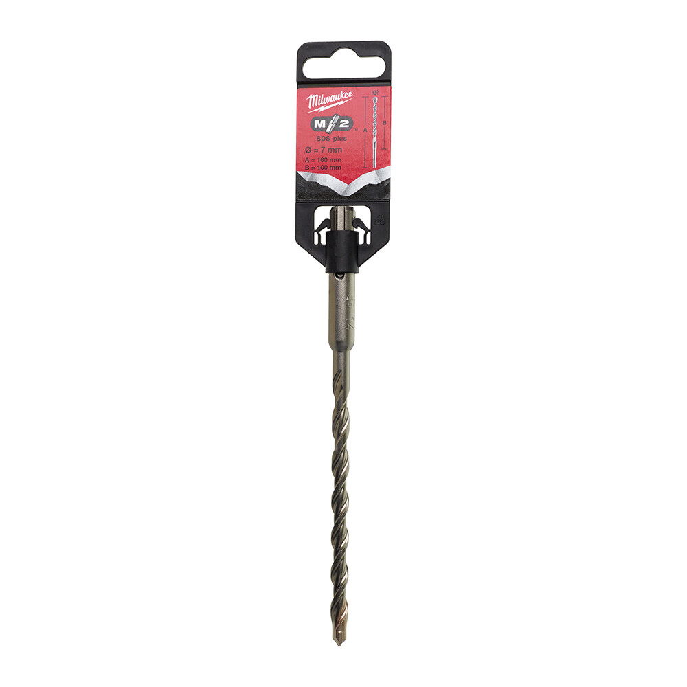 7x160 mm Sds-Plus MS2 Seri 2 Elmaslı Matkap Ucu - 1