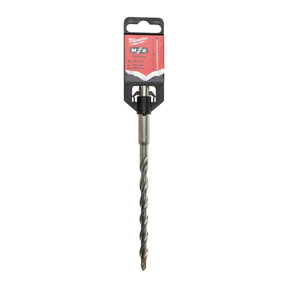 8x160 mm Sds-Plus MS2 Seri 2 Elmaslı Matkap Ucu - 1