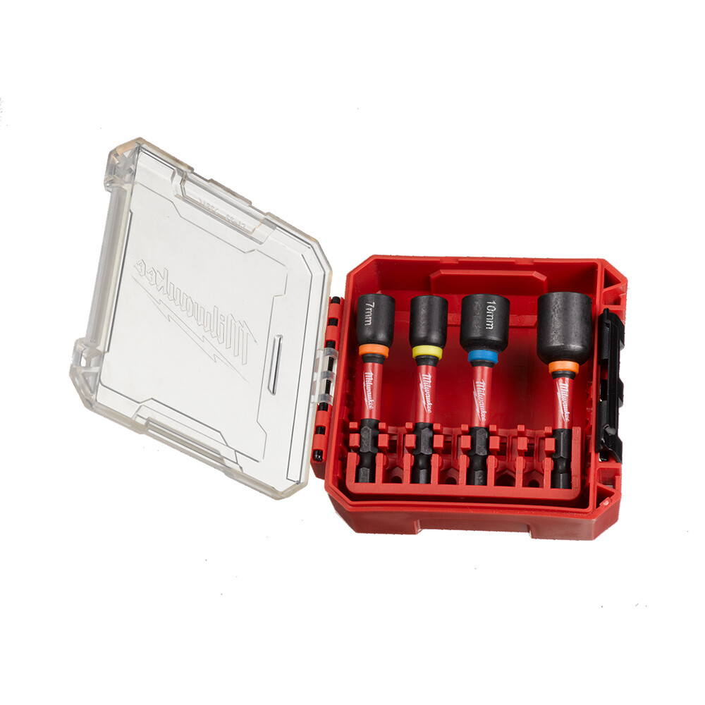 4 Parça Shockwave Adaptör Hex-Lokma 7-8-10-13 mm - 2