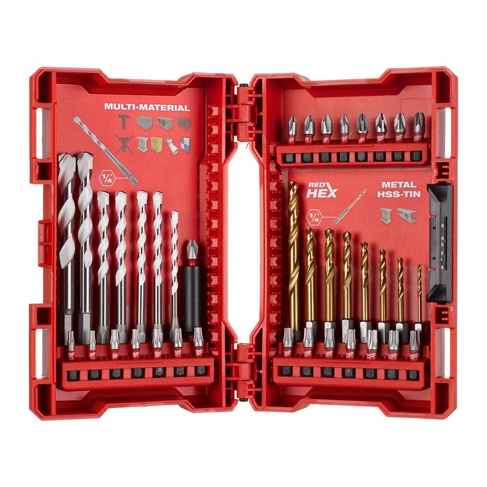 39 Parça Shockwave Delme + Vidalama Seti - MILWAUKEE