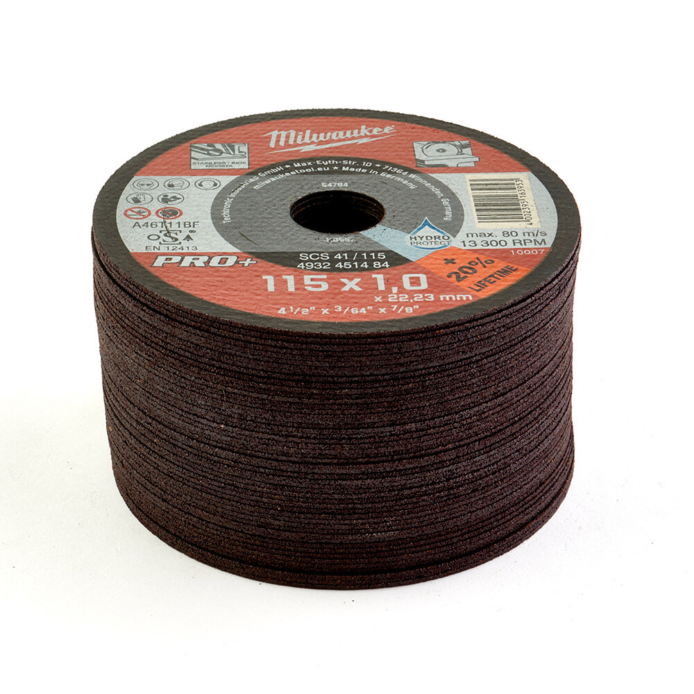 Inox Metal Kesme Taşı 115x22x1 mm - 1