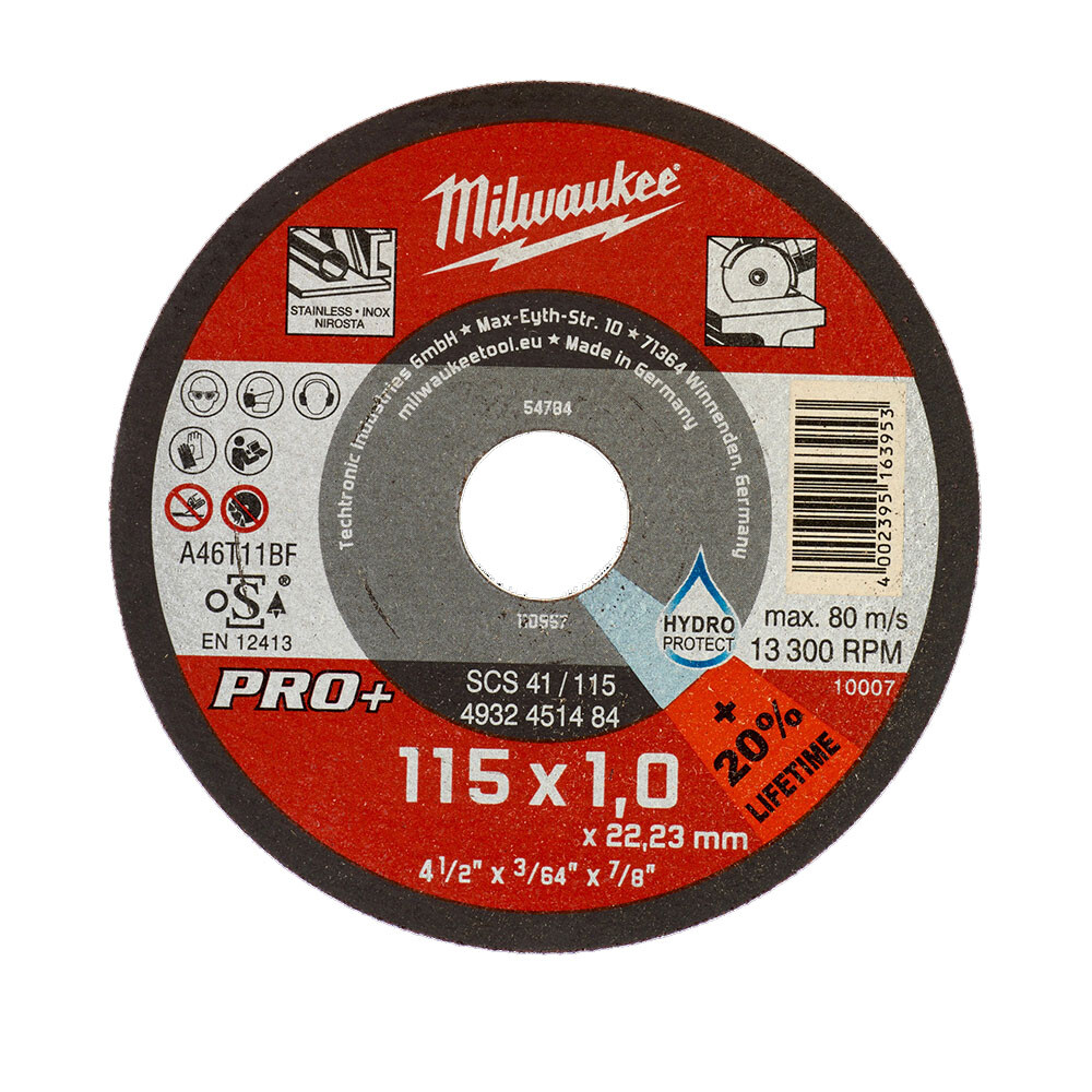 Inox Metal Kesme Taşı 115x22x1 mm - 200'lü - 2