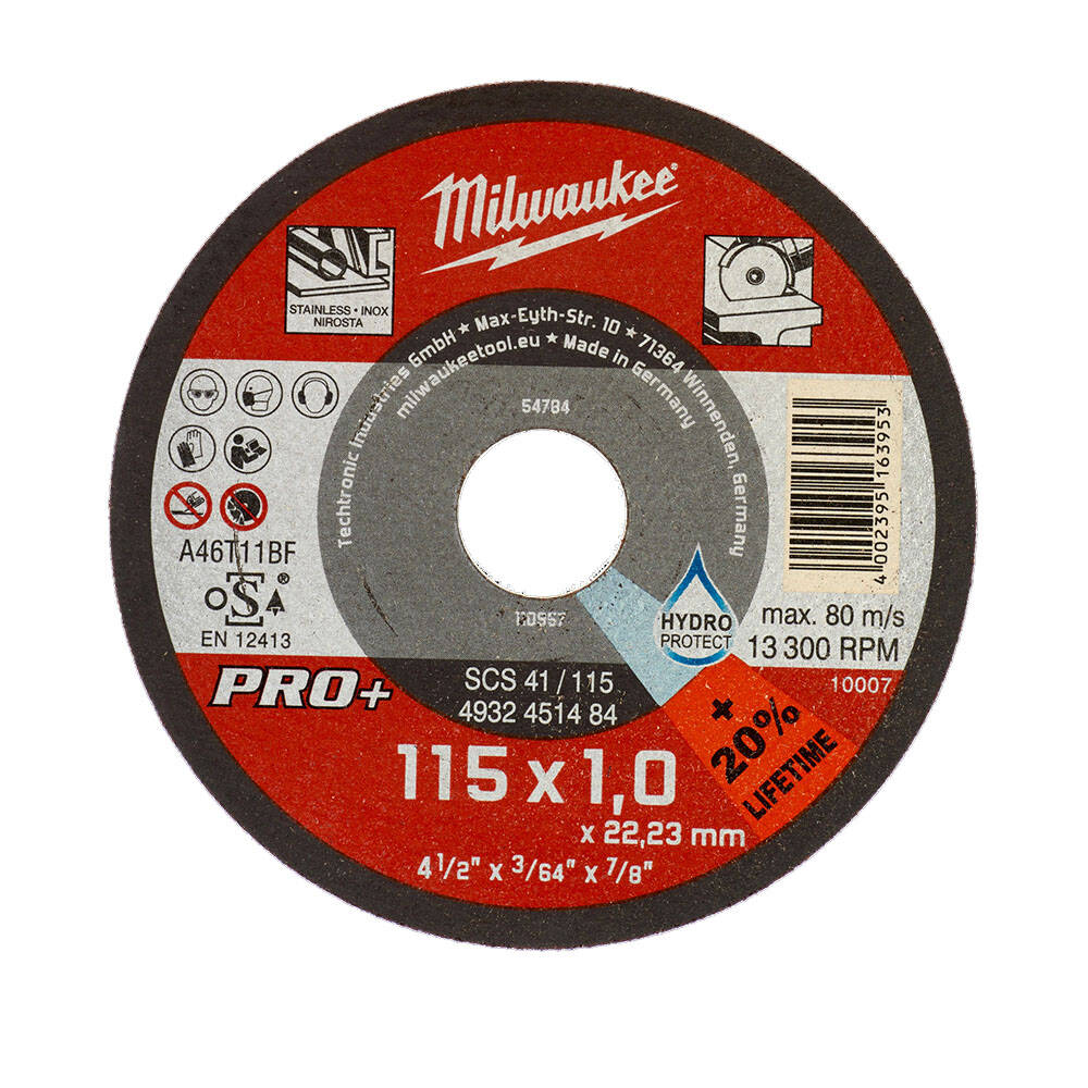 Inox Metal Kesme Taşı 115x22x1 mm - 200'lü - 2