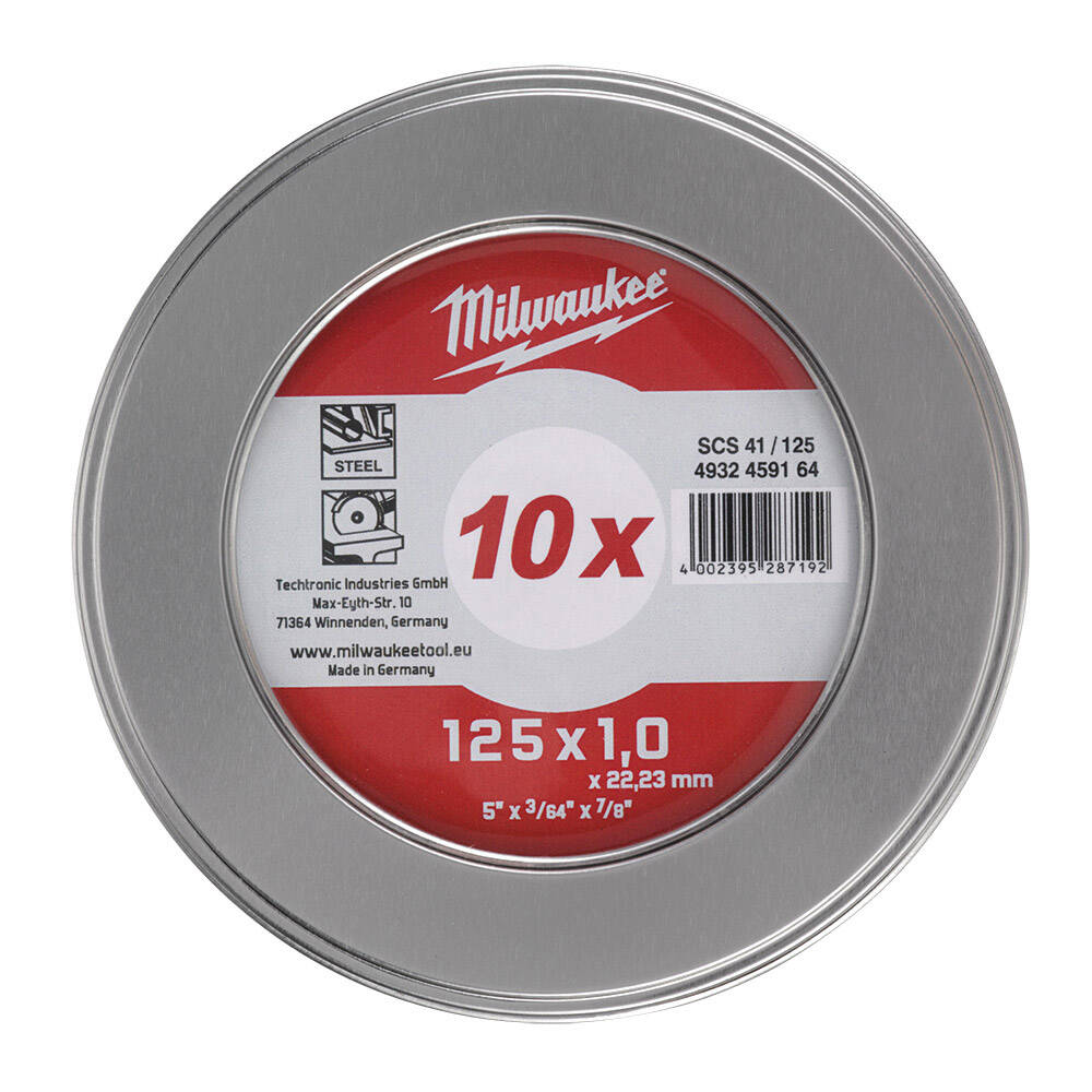 Taş Metal Kesme Inox 125X22X1 10’Lu Metal Kutu - 1