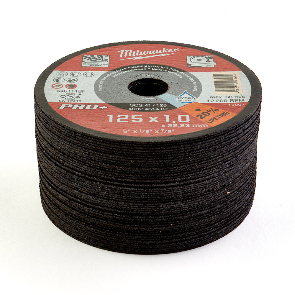 Inox Metal Kesme Taşı 125x22x1 mm - 1
