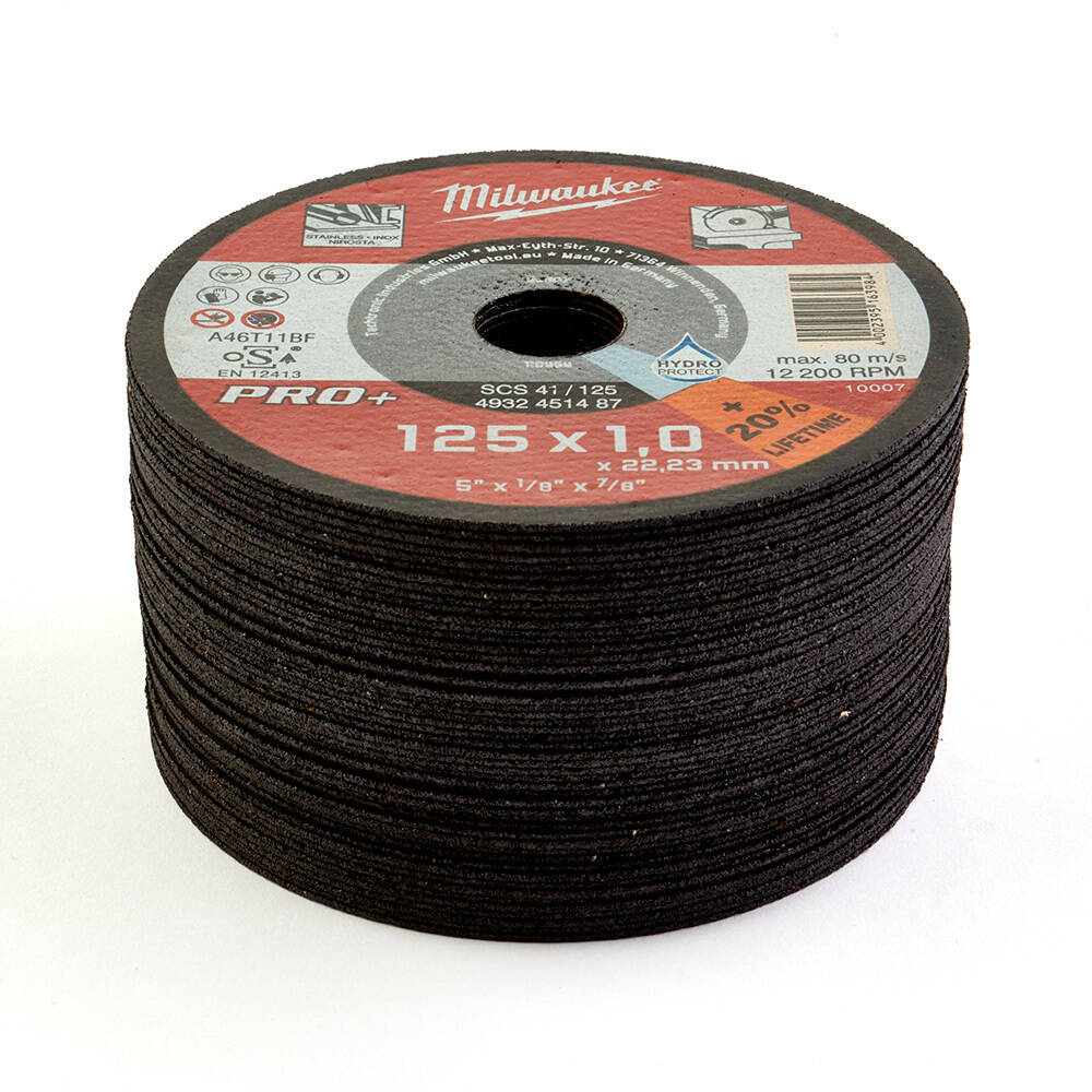 Inox Metal Kesme Taşı 125x22x1 mm - 1