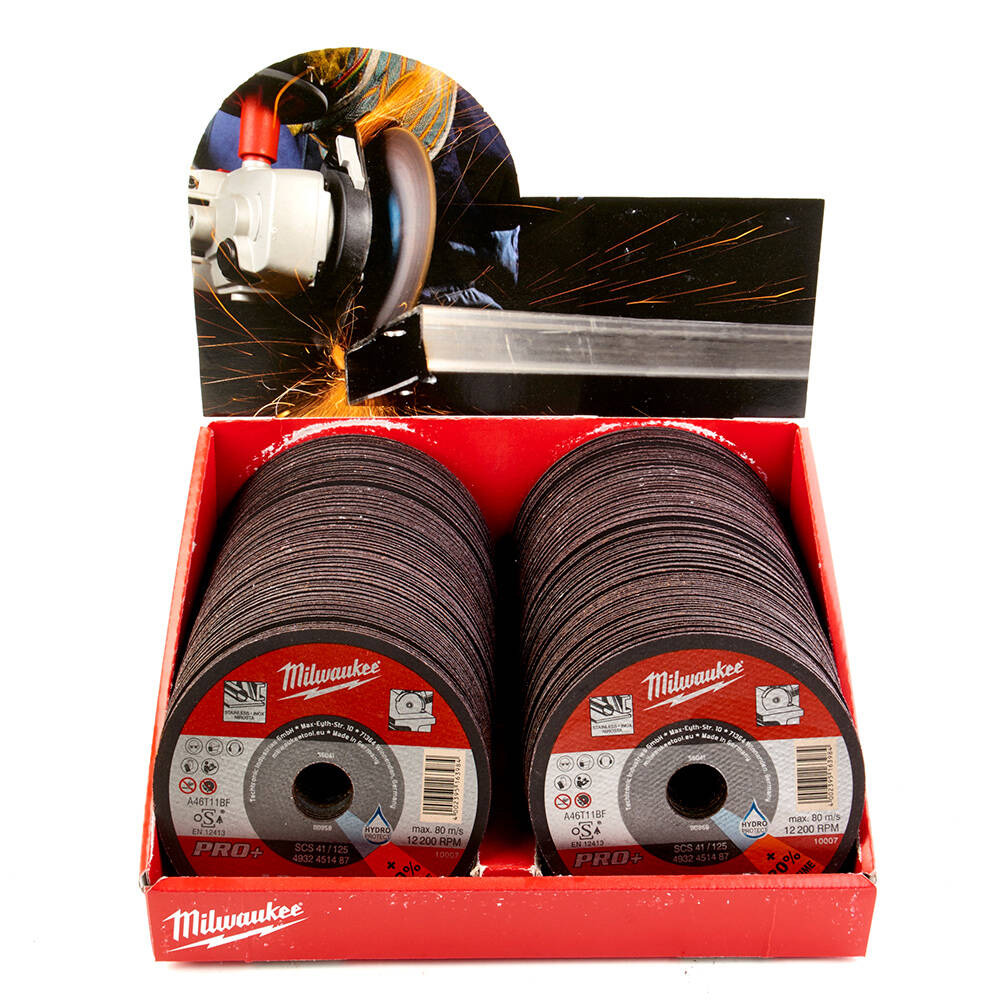 Inox Metal Kesme Taşı 125x22x1 mm - 200'lü - 1