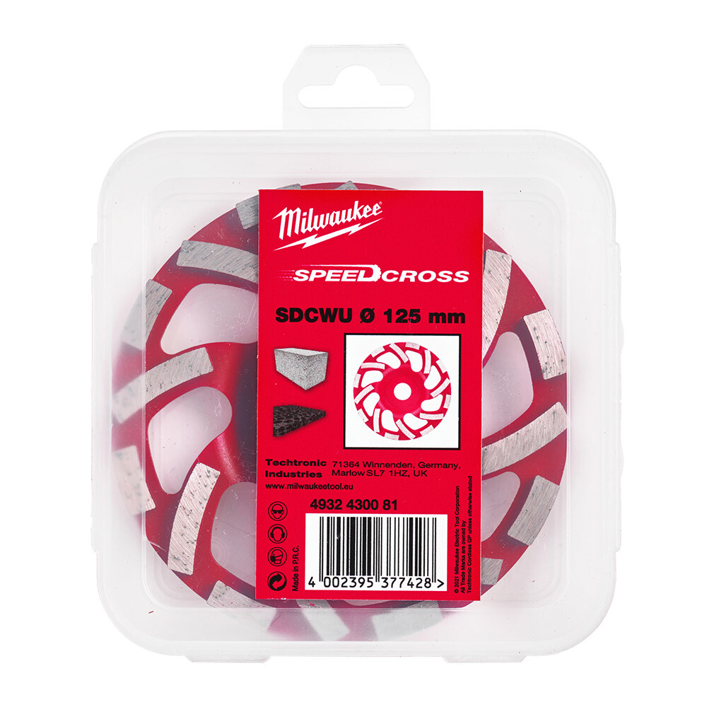 125 mm Kombi Segment Taşlama Beton Diski - MILWAUKEE