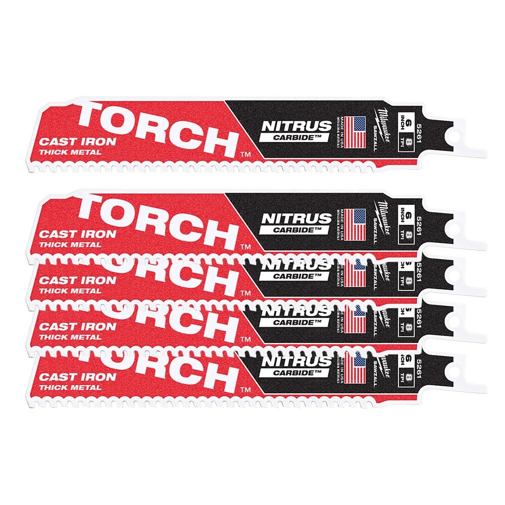 Tct Torch Nitrus Karbür Metal Kılıç Tstr 150mm 5Li - MILWAUKEE