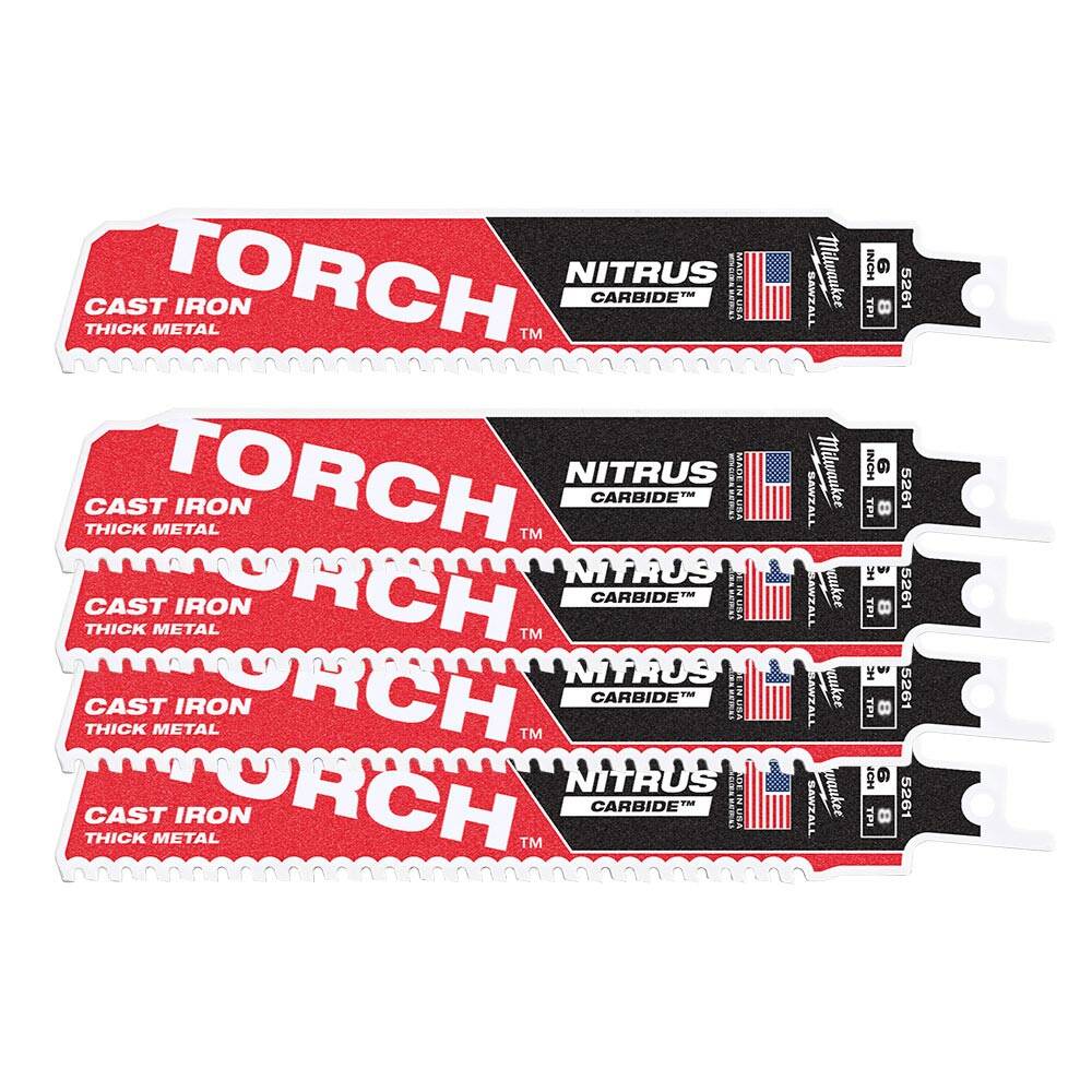 Tct Torch Nitrus Karbür Metal Kılıç Tstr 150mm 5Li - 1