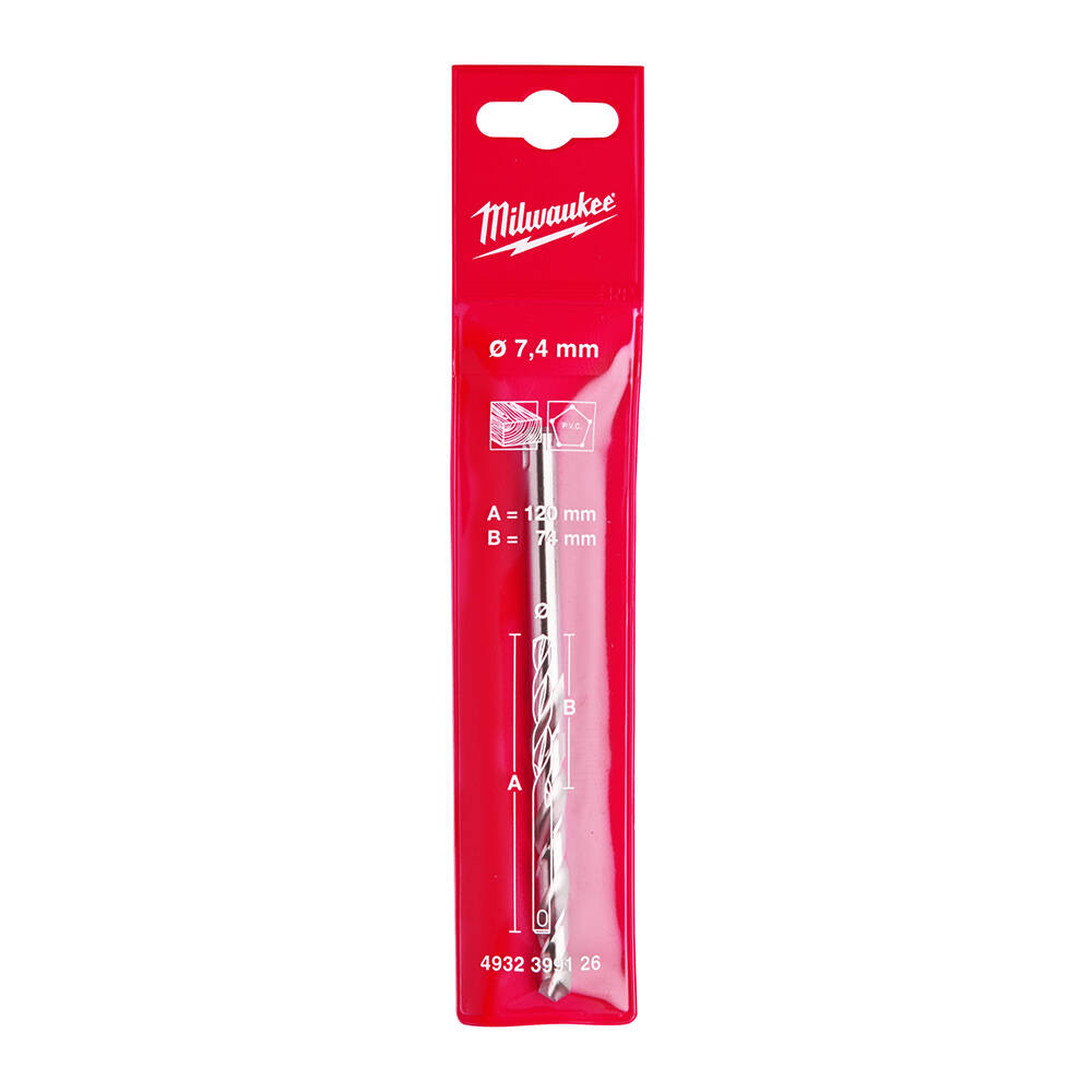 7.4 x 120 mm HSS TCT Universal Merkezleme Ucu - 1