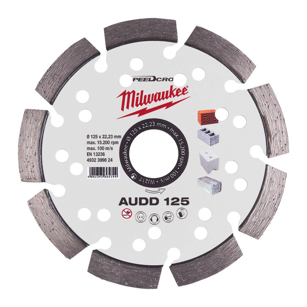AUDD 125x22 mm Premium Elmas Testere - 1