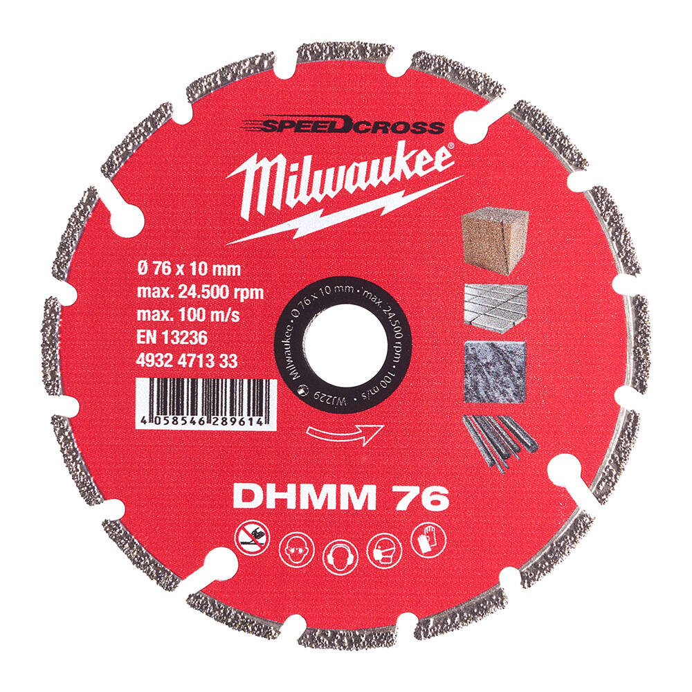 76x10 mm Elmas Multi Testere - M12 FCOT ile Uyumlu - 2