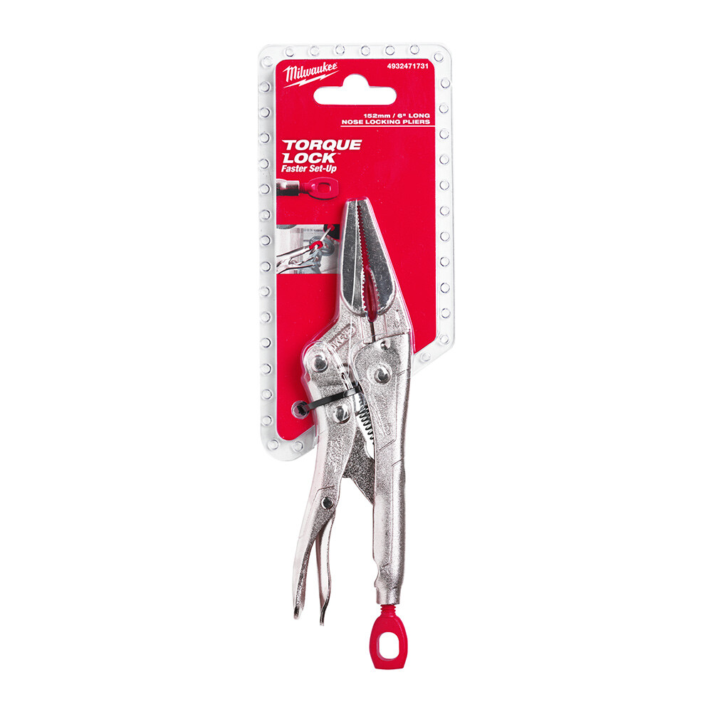 150 mm Torque Lock™ Ayarlı Pense Düz Uzun Burun - 1