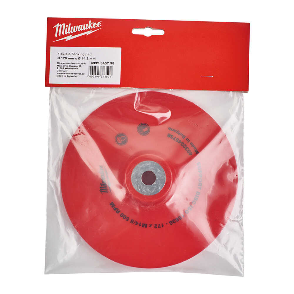 170 Mm Disk Zımpara Destek Pedi