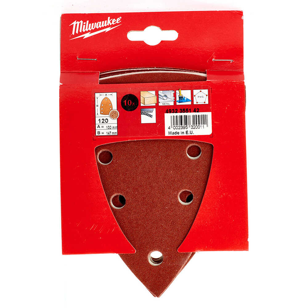 100x147 Mm 120 Kum Titreşim Zımpara Tabanı - 10