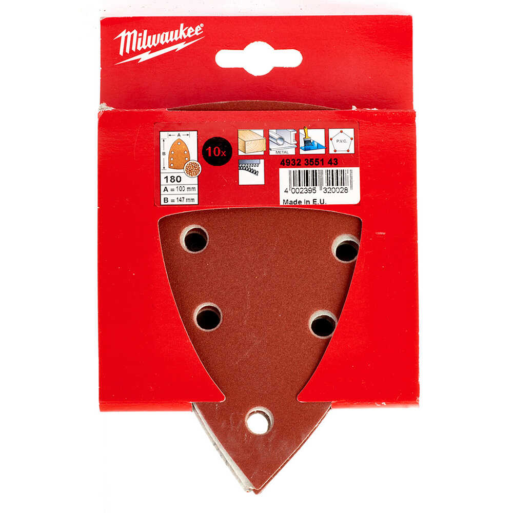 100x147 Mm 180 Kum Titreşim Zımpara Tabanı - 10