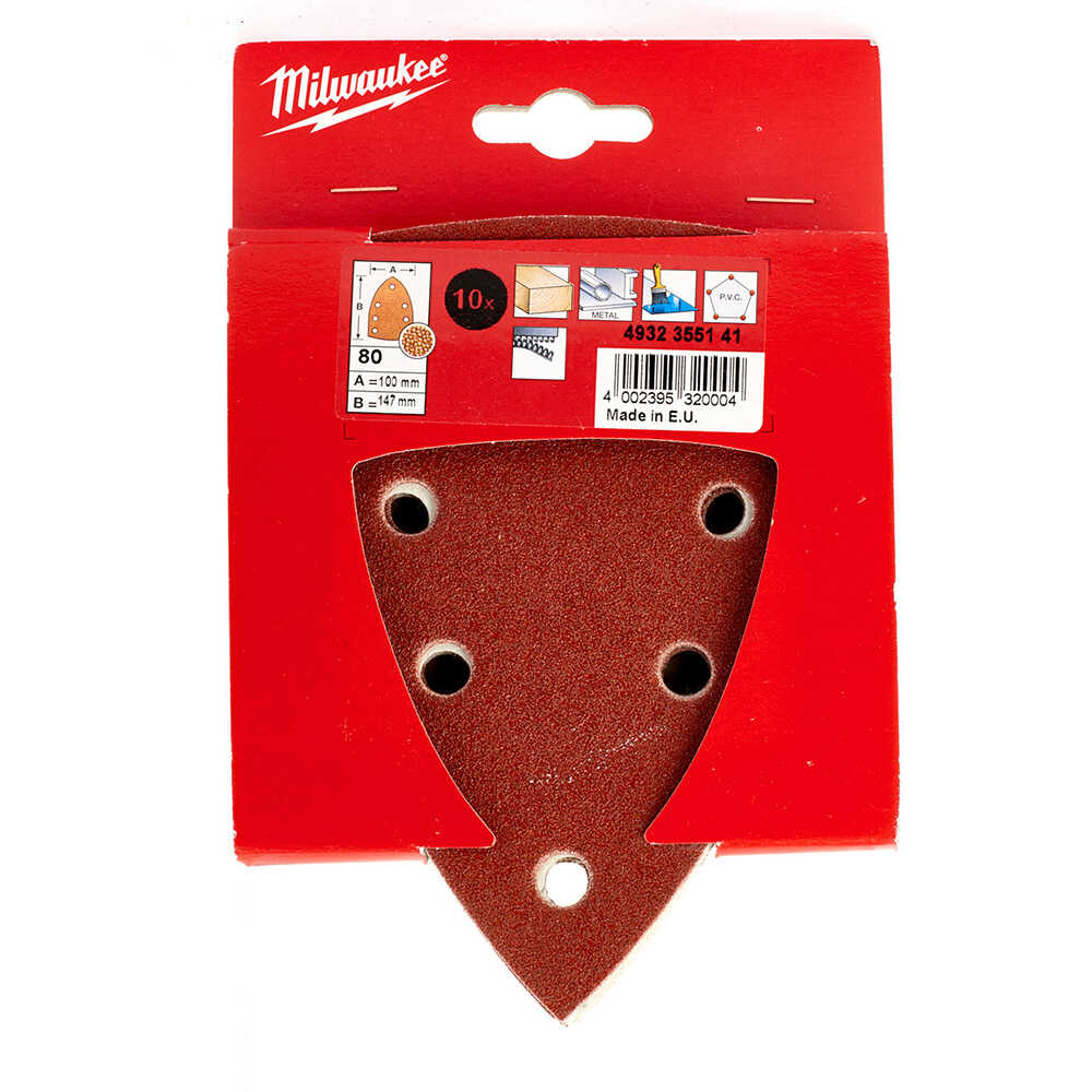 100x147 Mm 80 Kum Titreşim Zımpara Tabanı - 10
