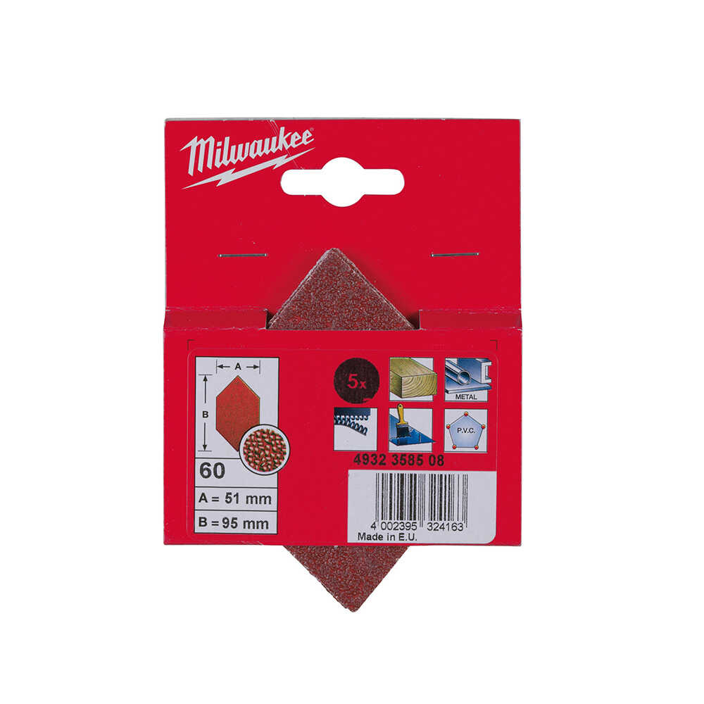 51x95 Mm 60 Kum Titreşim Zımpara Tabanı - 5